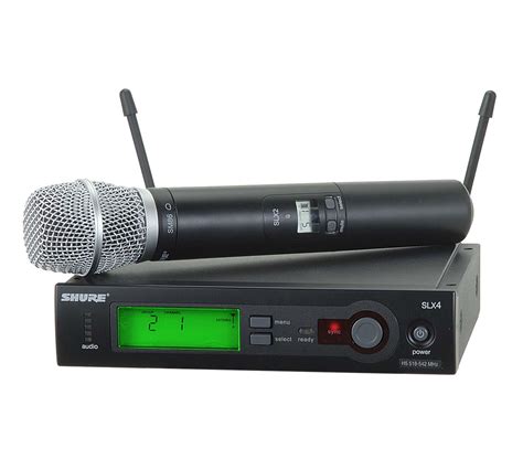 Shure Slx Sm H Wireless Handheld Microphone System