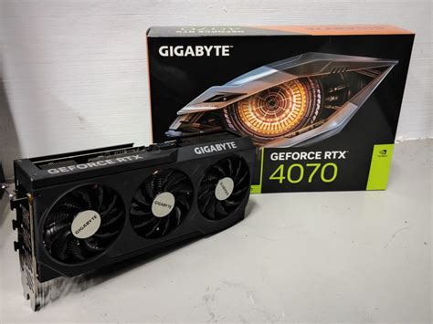 Gigabyte Geforce Rtx 4070 Windforce Oc 12g Graphics Card Review The