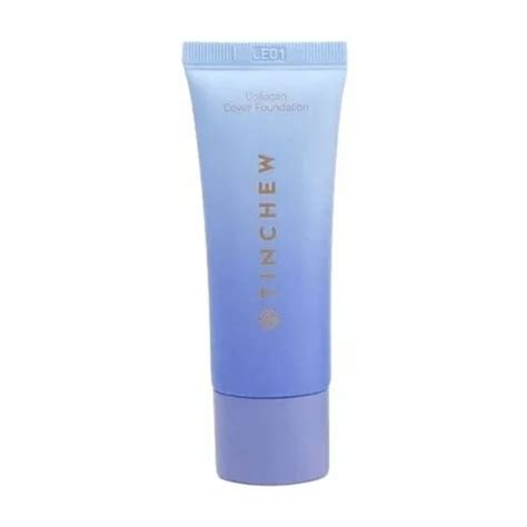 Коллагеновый тональный крем Tinchew Collagen cover foundation | отзывы