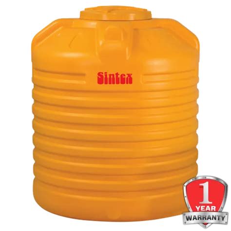 Sintex Sinted Water Storage Tank Yellow Colour At Rs Litre In