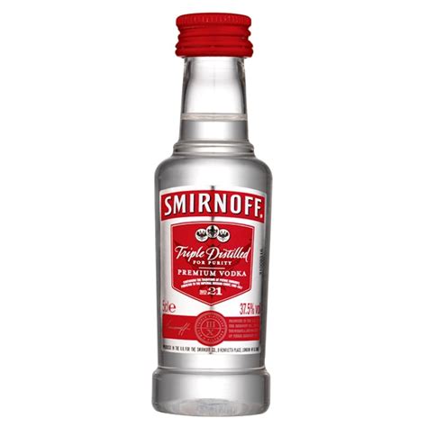 Vodka Smirnoff Red 0 05l 40 Mini DonPealo