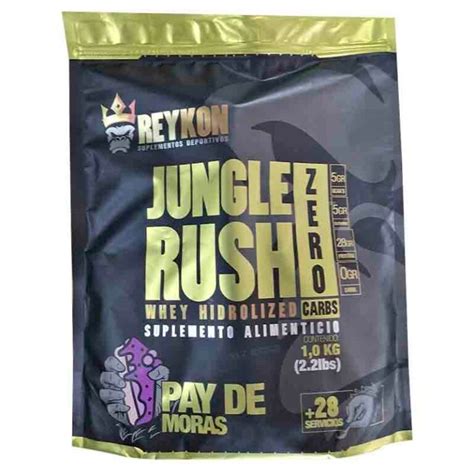 REYKON JUNGLE RUSH WHEY PROTEIN ZERO CARBS 2 2 KG 58 SERV