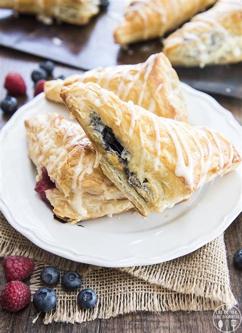 Blueberry Turnovers – Like Mother, Like Daughter