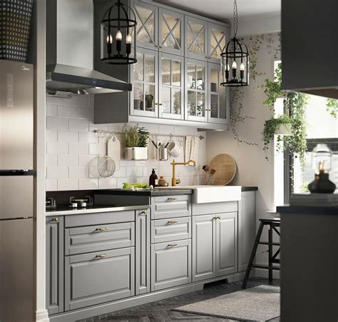 Серая кухня икеа в интерьере (90 фото) - красивые картинки и HD фото