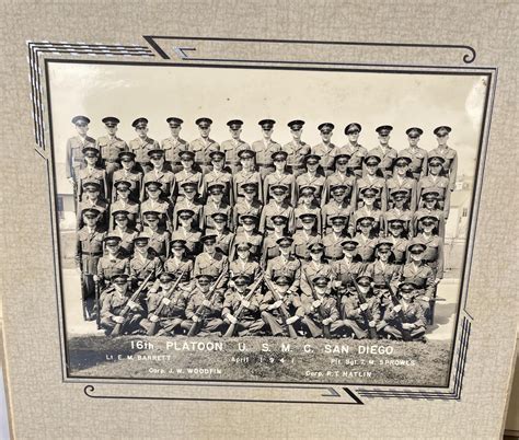 WW2 USMC Marine Corps Unit Photos