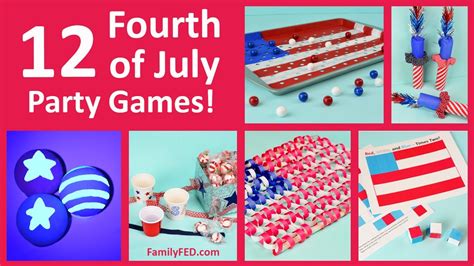 Fourth Of July Party Games And Crafts Youtube