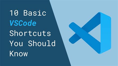 10 Basic Vscode Shortcuts You Should Know Youtube