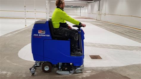 Concrete Floor Scrubber Machine – Flooring Guide by Cinvex