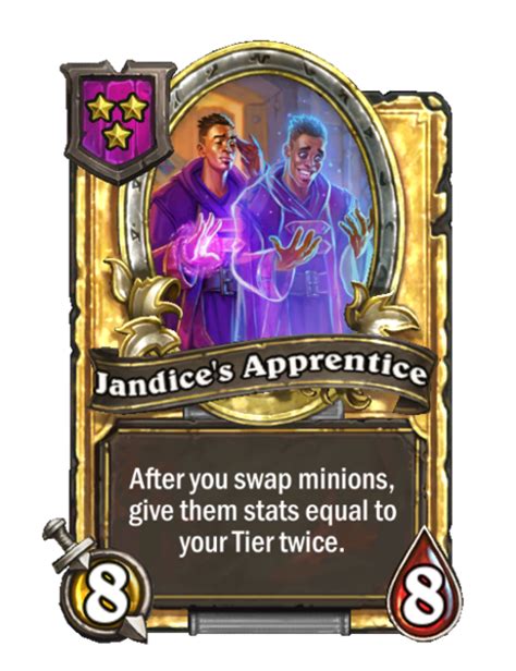 Jandice S Apprentice Golden New Hearthstone Wiki