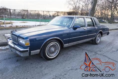 1989 Chevrolet Caprice Classic Ls Brougham 31 000 Miles