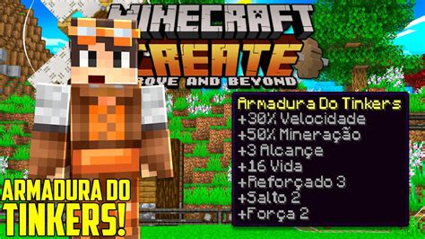 O TINKERS AGORA TEM ARMADURA CREATE 13 1 YouTube