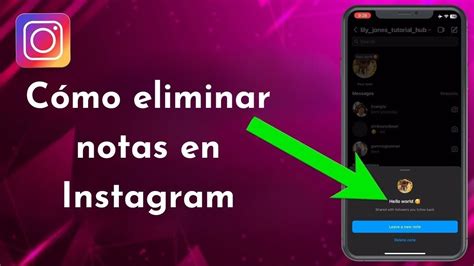 Cómo Eliminar Notas En Instagram Youtube