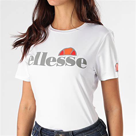 Ellesse Tee Shirt Femme Giomici Srg09925 Blanc Réfléchissant