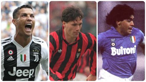 I Migliori Calciatori Nella Storia Della Serie A Immagini