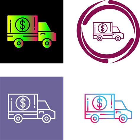 Delivery Truck Icon Design Vector Art At Vecteezy