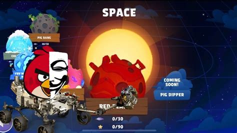 Angry Birds Reloaded Space Red Planet Youtube