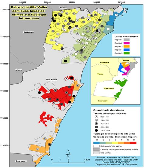 Cidade De Vila Velha Es Taxa Dos Crimes Letais Intencionais Por