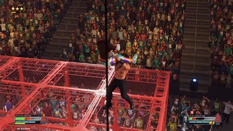 Wwe K Roman Reigns Vs Kofi Kingston Hell In A Cell Legend