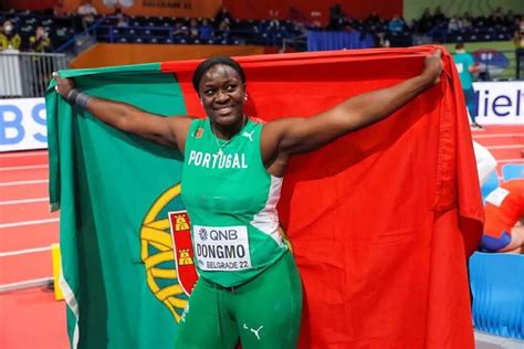 Portuguesa Auriol Dongmo Conquista Medalha De Bronze Na Diamond League