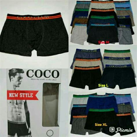 COCO CLUB CD Celana Dalam Boxer Pria On Carousell