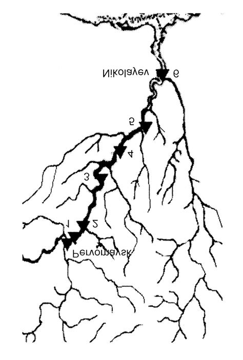 Map-scheme of sampling stations in the lower section of the Southern ...