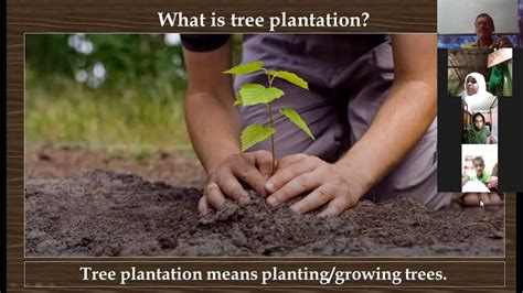 Zoom Class Is On An Important Paragraph Tree Plantation Youtube