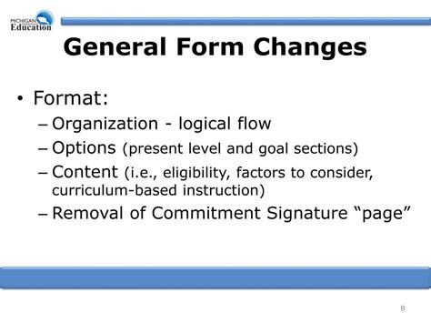 PPT IEP Development Process New State Model Form PowerPoint