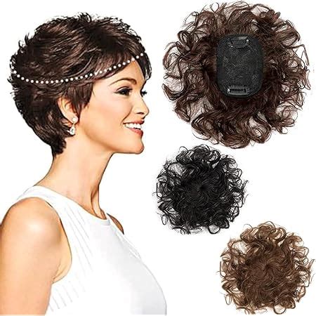 Amazon Maery Natural Human Hair Topper Closure Curly Hair Topper