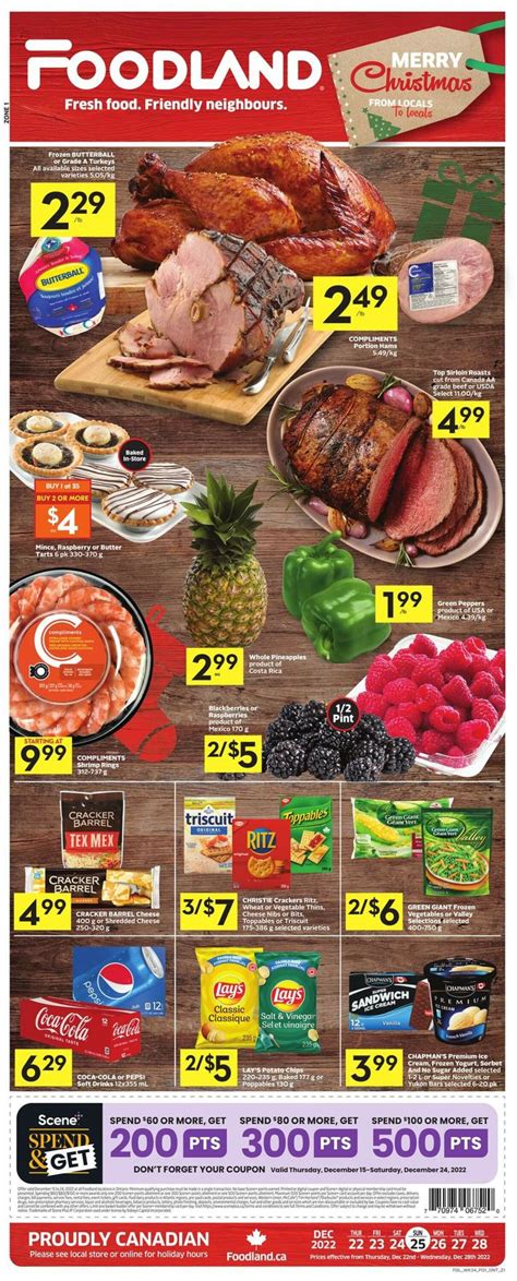 Foodland Current Flyer 1222 12282022