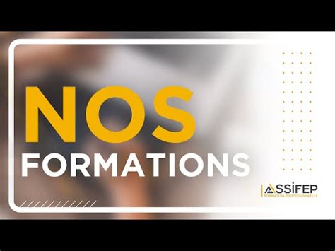 Nos formations à l Assifep YouTube