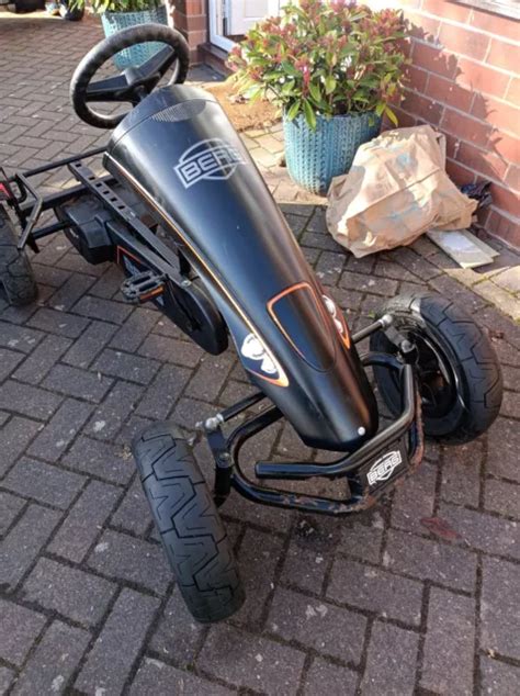 Berg Pedal Go Kart Buggy Dino Cart Ideal Soapbox Chassis Two Seat Option Black £135 00 Picclick Uk