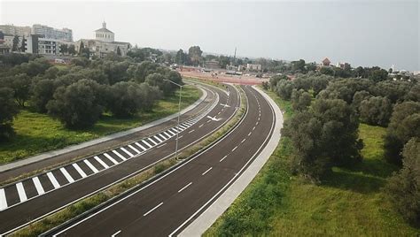 Bari Aperta La Strada E La Rotatoria Tra Via Tatarella E Via