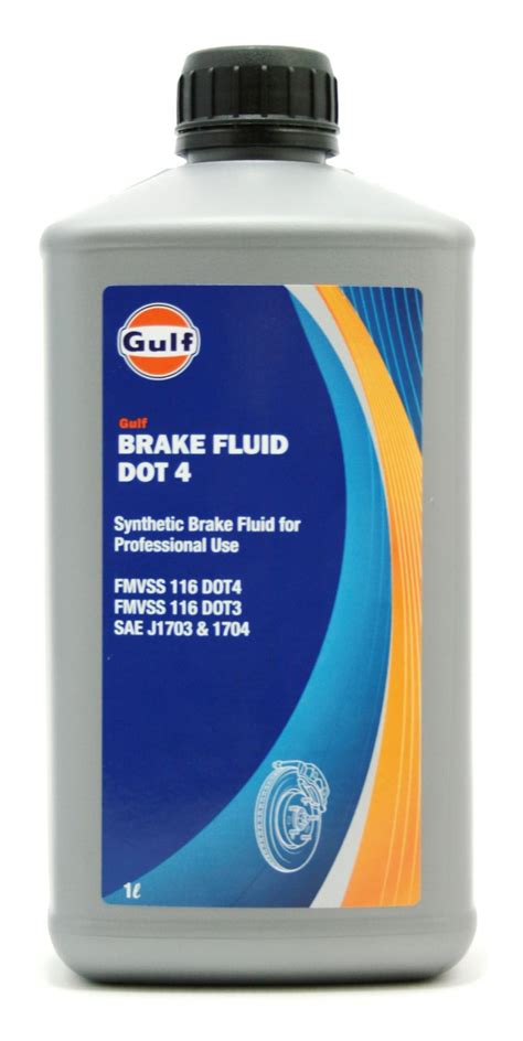 Gulf Brake Fluid Dot 4 250ml Omdoos 12st Power Oil