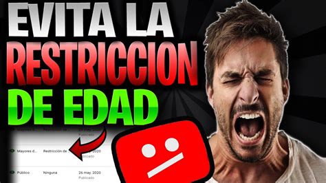 C Mo Evitar La Restricci N De Edad En Youtube C Mo Quitar