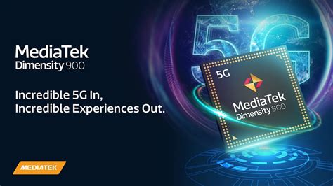 Mediatek Anuncia Dimensity 900 Um Chip 5g De 6 Nm Para Celulares