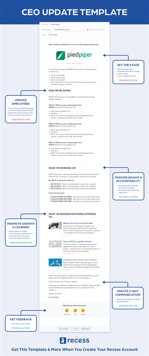 Ceo Update Template Recess