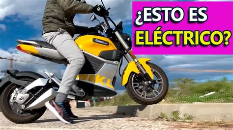 MIKU SUPER 125 Nueva Moto Eléctrica de Sunra Prueba en Español YouTube