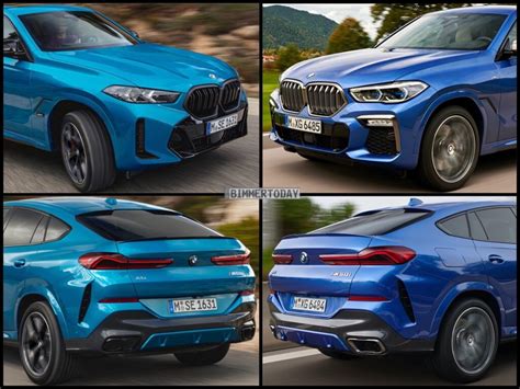 Bild Vergleich BMW X6 Facelift 2023 Trifft G06 Pre Facelift