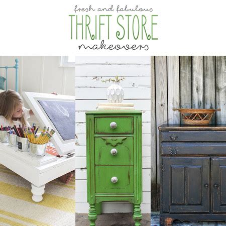 Fresh And Fabulous Thrift Store Makeovers The Cottage Market