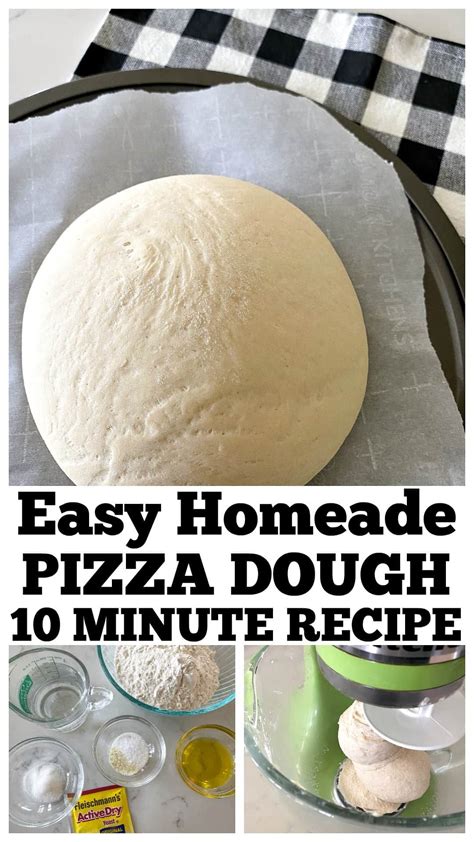 Homemade Easy Pizza Dough Artofit