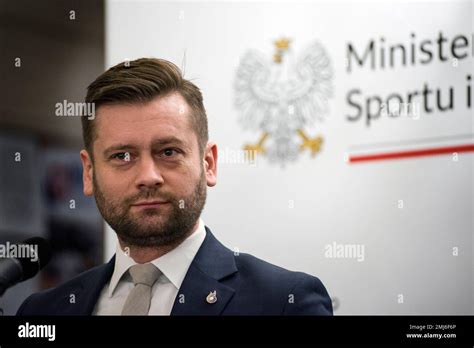 Kamil Bortniczuk The Minister Of Sport And Tourism Is Seen At His