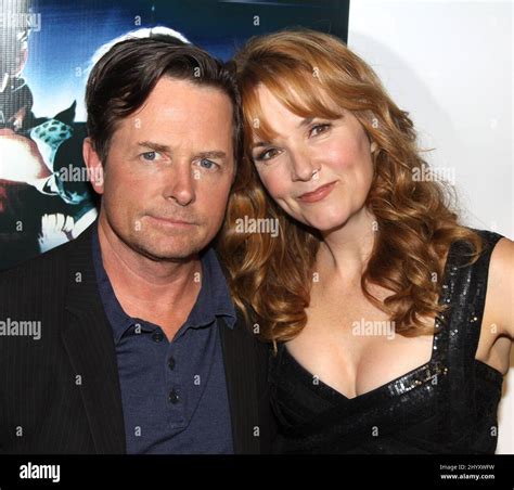 Michael J Fox And Lea Thompson During The Back To The Future 25th