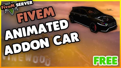 Fivem Animated Addon Car Mercedes Amg Free Animated Addon Car Free