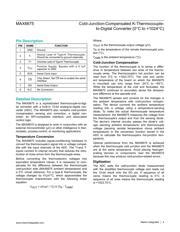 MAX6675 Interface IC, Interface Controller Pinout Diagram - ADatasheet