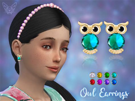 30 Sims 4 Kids Cc Earrings That Are Gorgeous