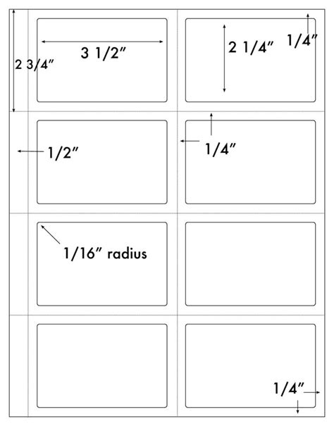 Steadfast Die Cut Label Template Sf1940 Steadfast Paper