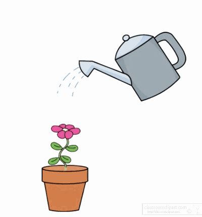 Flower Growing Clip Art Clip Art Library