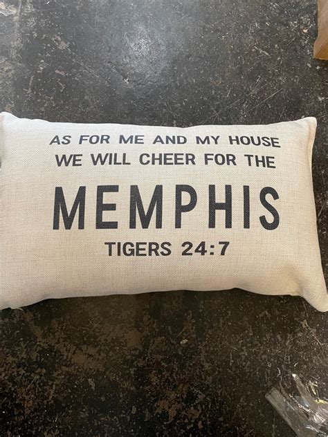 Memphis Tigers Pillow Feelin Memphis Llc