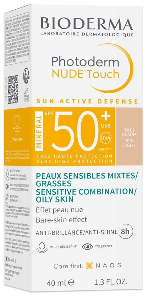 Bioderma Photoderm Nude Touch Mineral Spf Bardzo Jasny Podk Ad