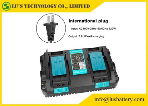 DC18RD 18V Cordless Battery Same Time Dual Port Charger 4A Replacement ...